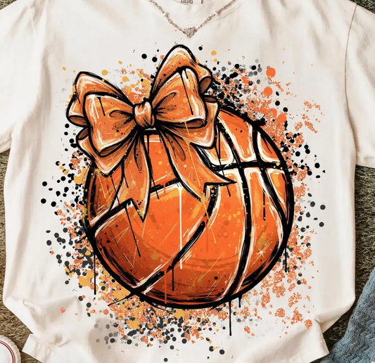 Basketball W/ Bow brandedbybarta