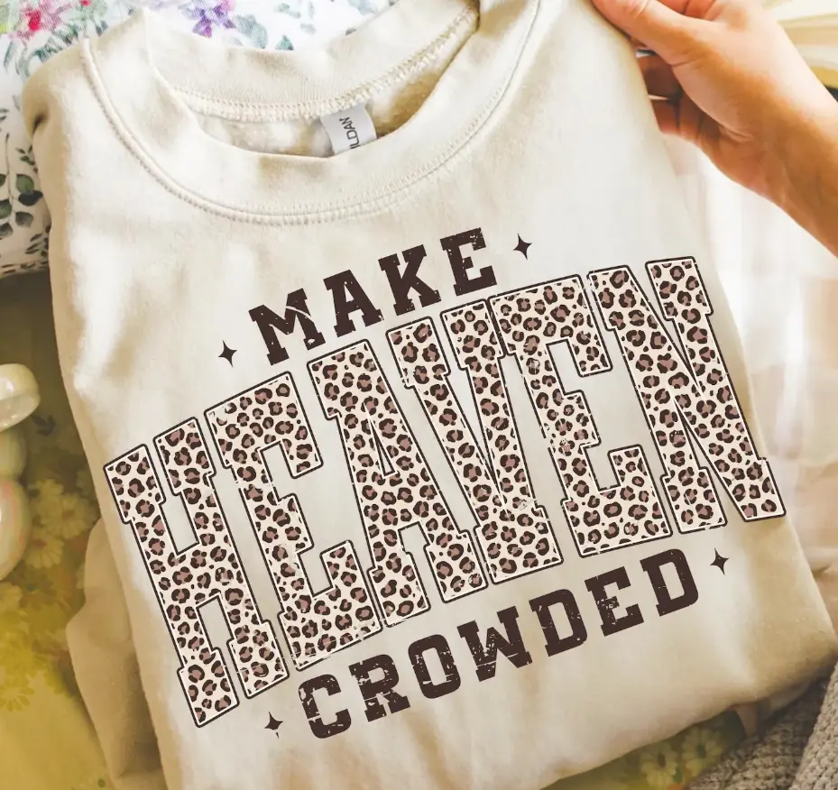 Make Heaven Crowded Leopard brandedbybarta