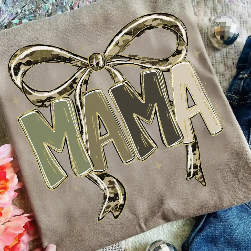 Camo Mama Bow brandedbybarta