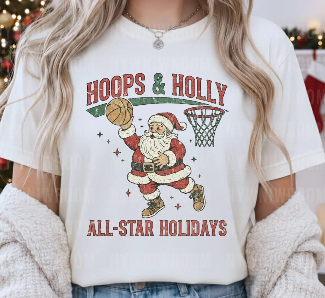 Hoops & Holly All Star Holidays brandedbybarta