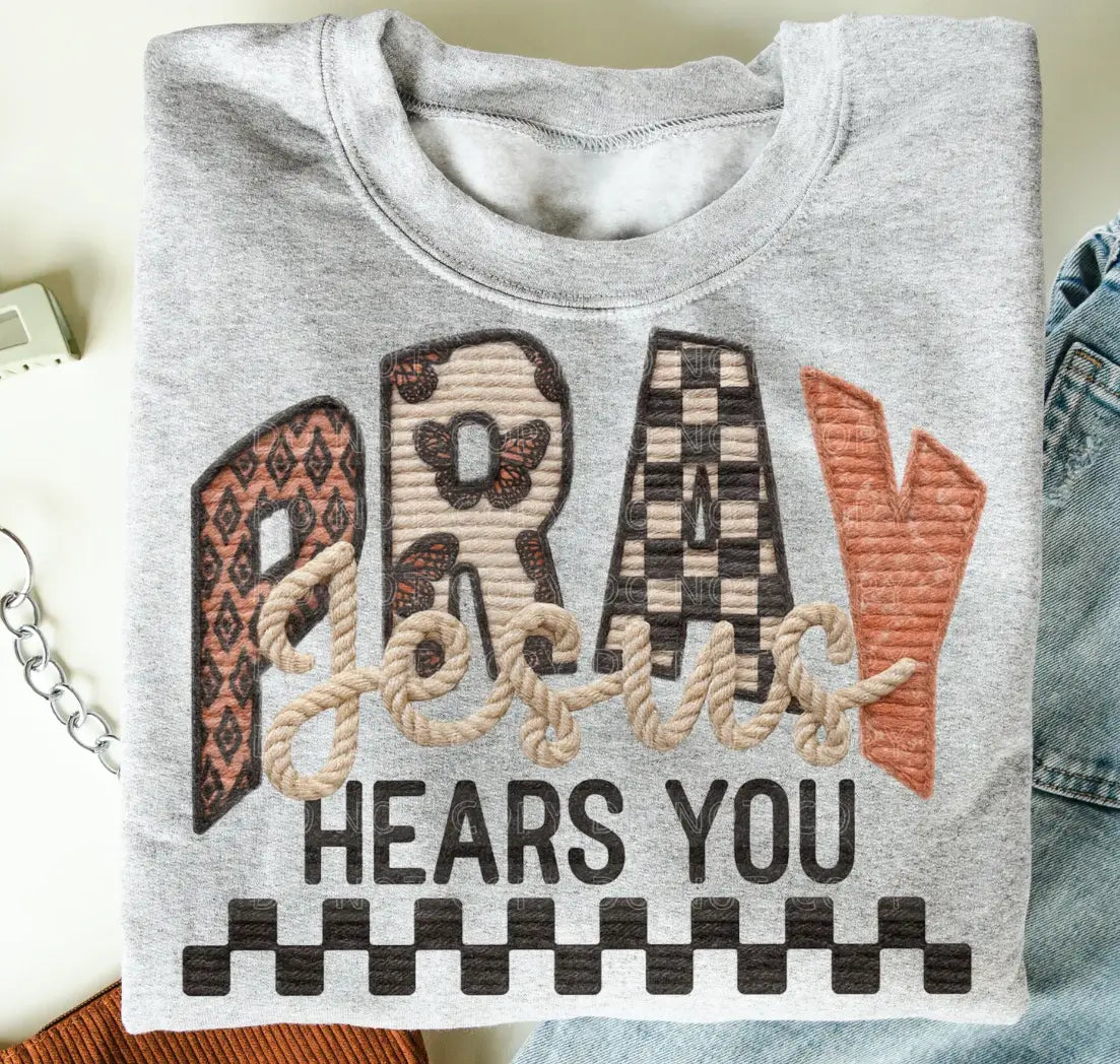 Pray Jesus Hears You brandedbybarta