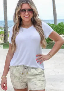 Chloe Camo Everyday Shorts Branded By Barta