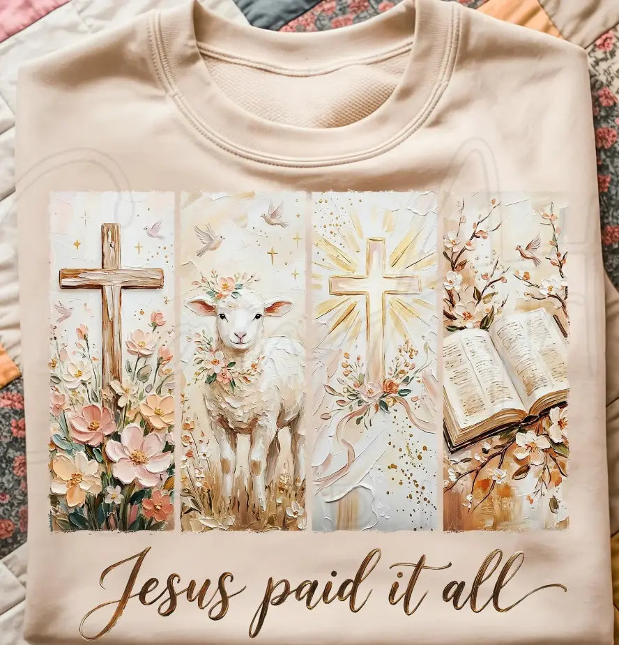 Jesus Paid It All brandedbybarta