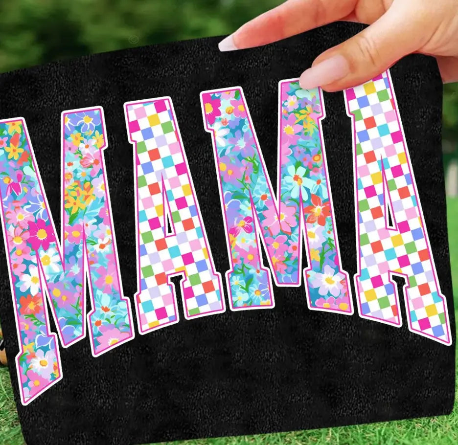 Retro Neon Floral Mama brandedbybarta
