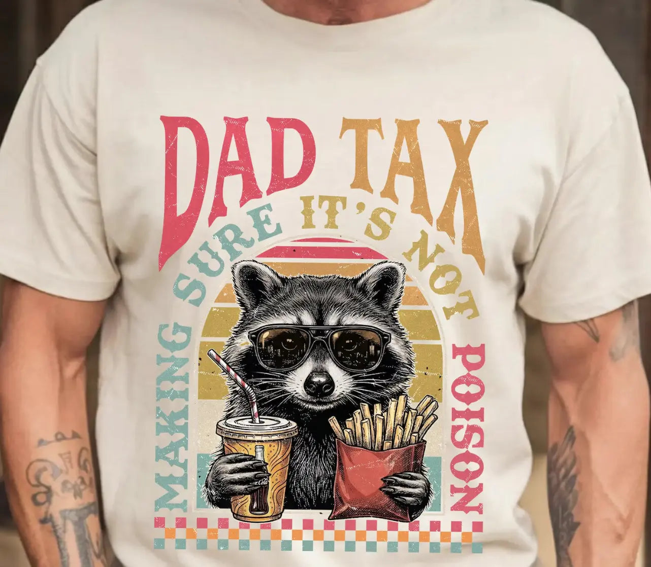 Dad Tax Racoon brandedbybarta