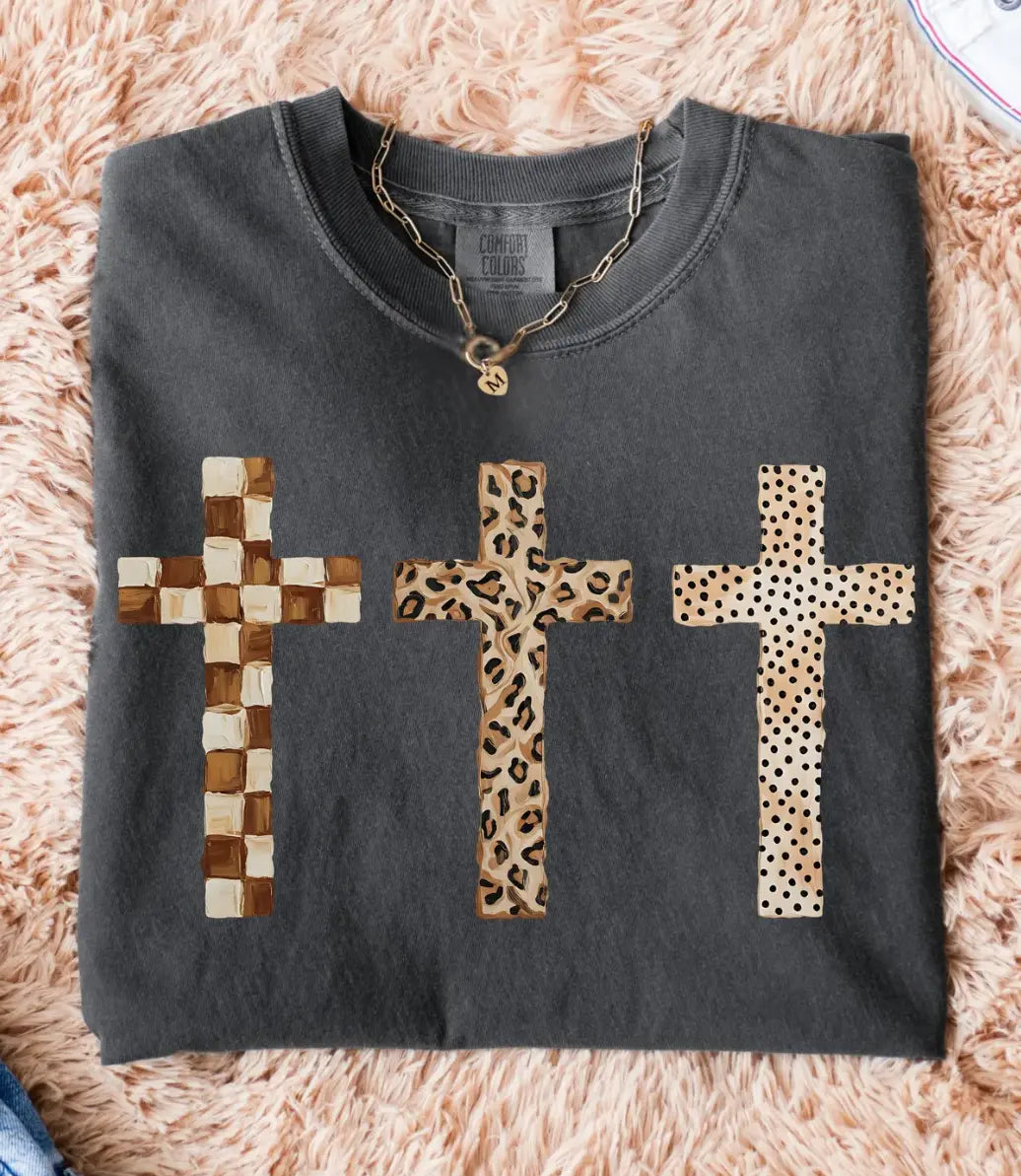 Brushstroke Cross Trio brandedbybarta