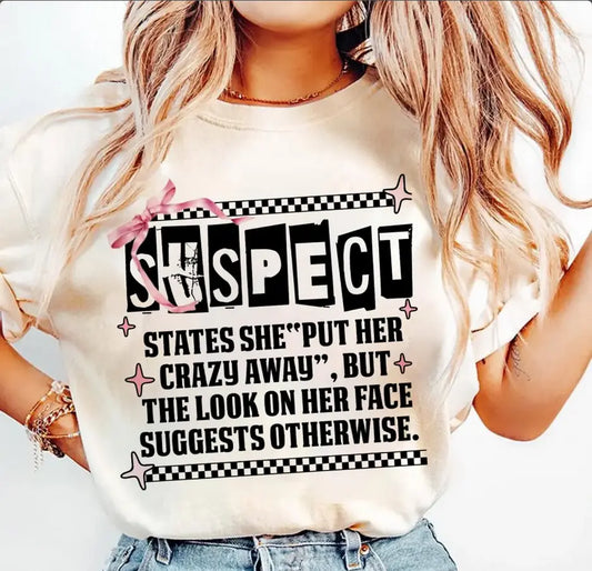 Suspect states she put her crazy away - Branded By Barta