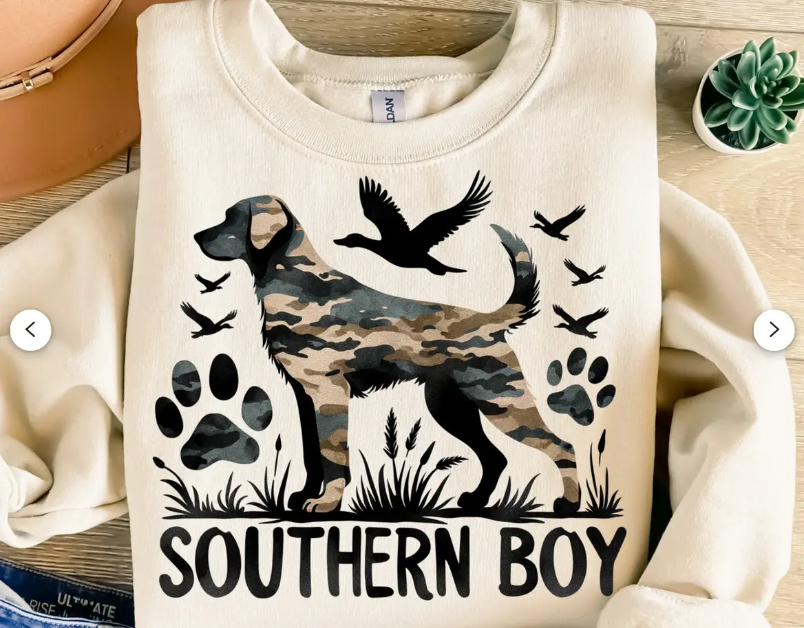 Southern Boy camo dog - Branded By Barta