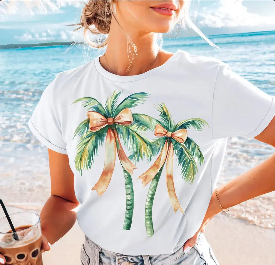 Palm tree with bow - Branded By Barta