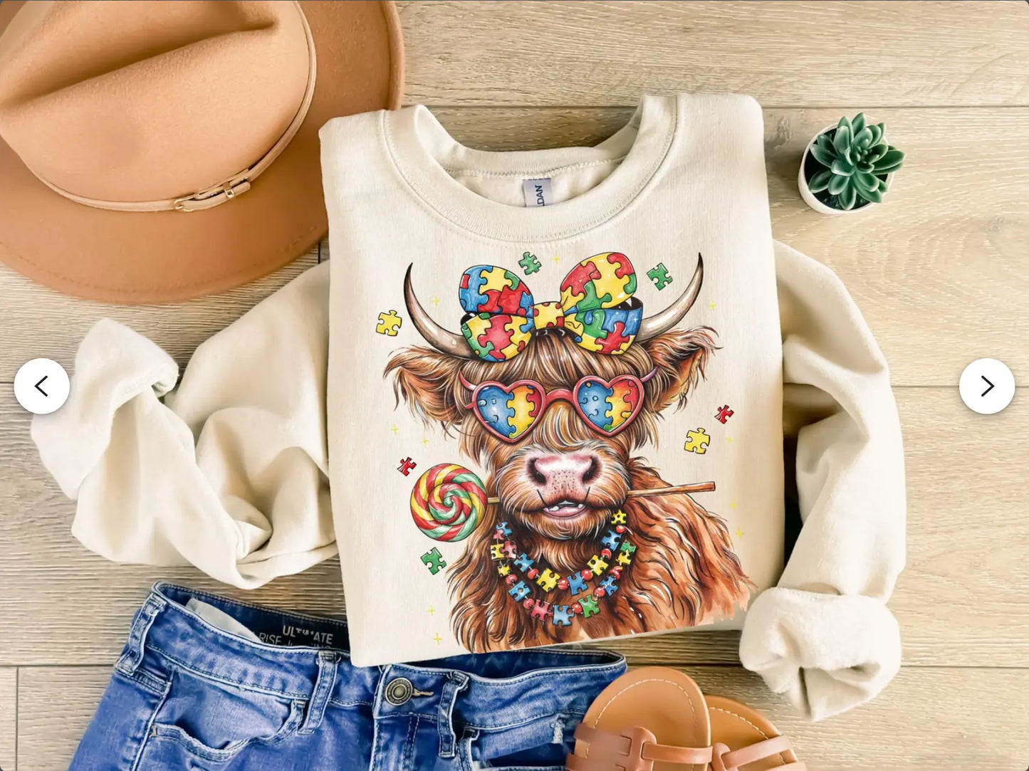 Autism cow - Branded By Barta