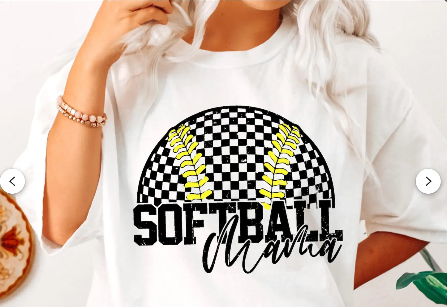 checkered ball mama - Branded By Barta