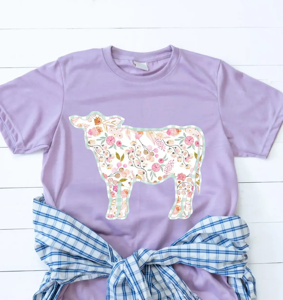 Floral Cow brandedbybarta