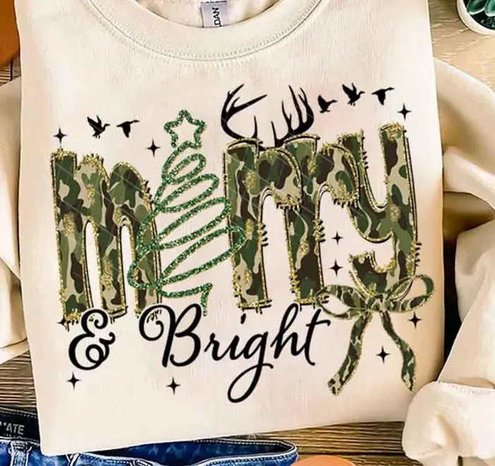 Camo Merry and Bright Branded By Barta