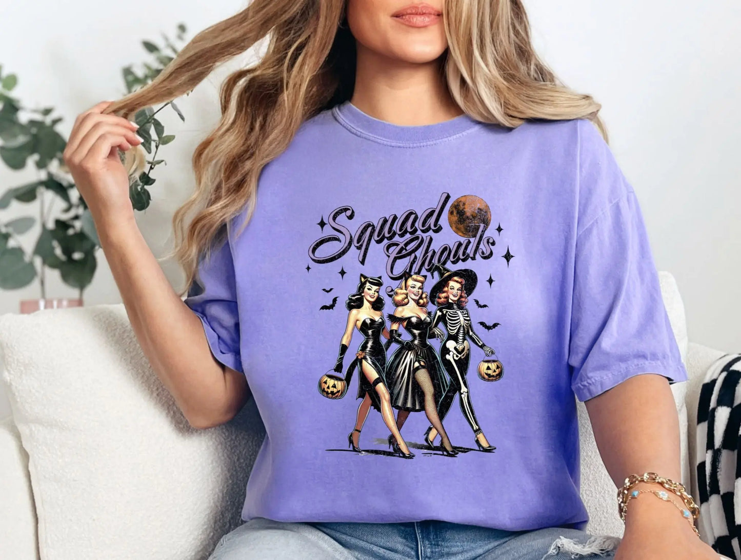 Squad Ghouls Halloween Graphic brandedbybarta