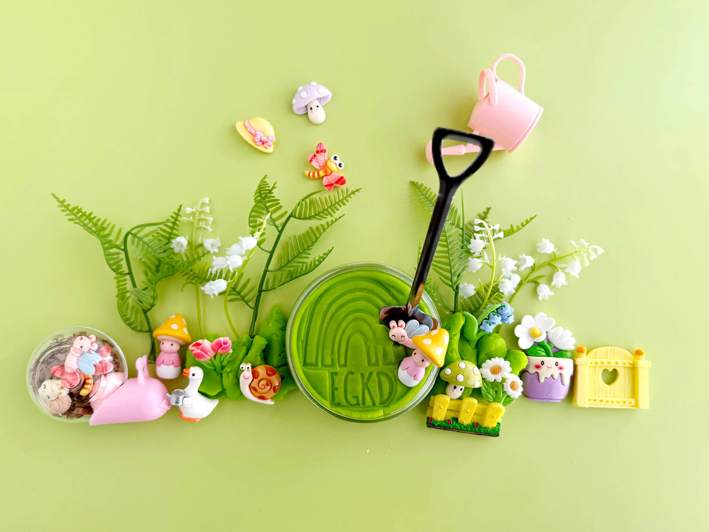 Garden KidDough Play Kit Earth Grown KidDoughs (KidDoughs by EGKD)