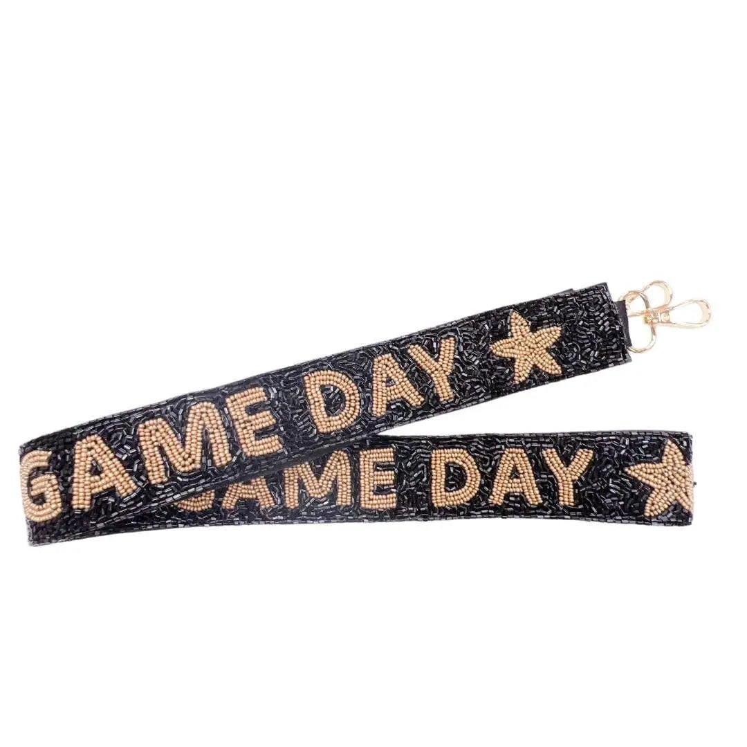 Game Day Gold/Black Strap Treasure Jewels Inc.