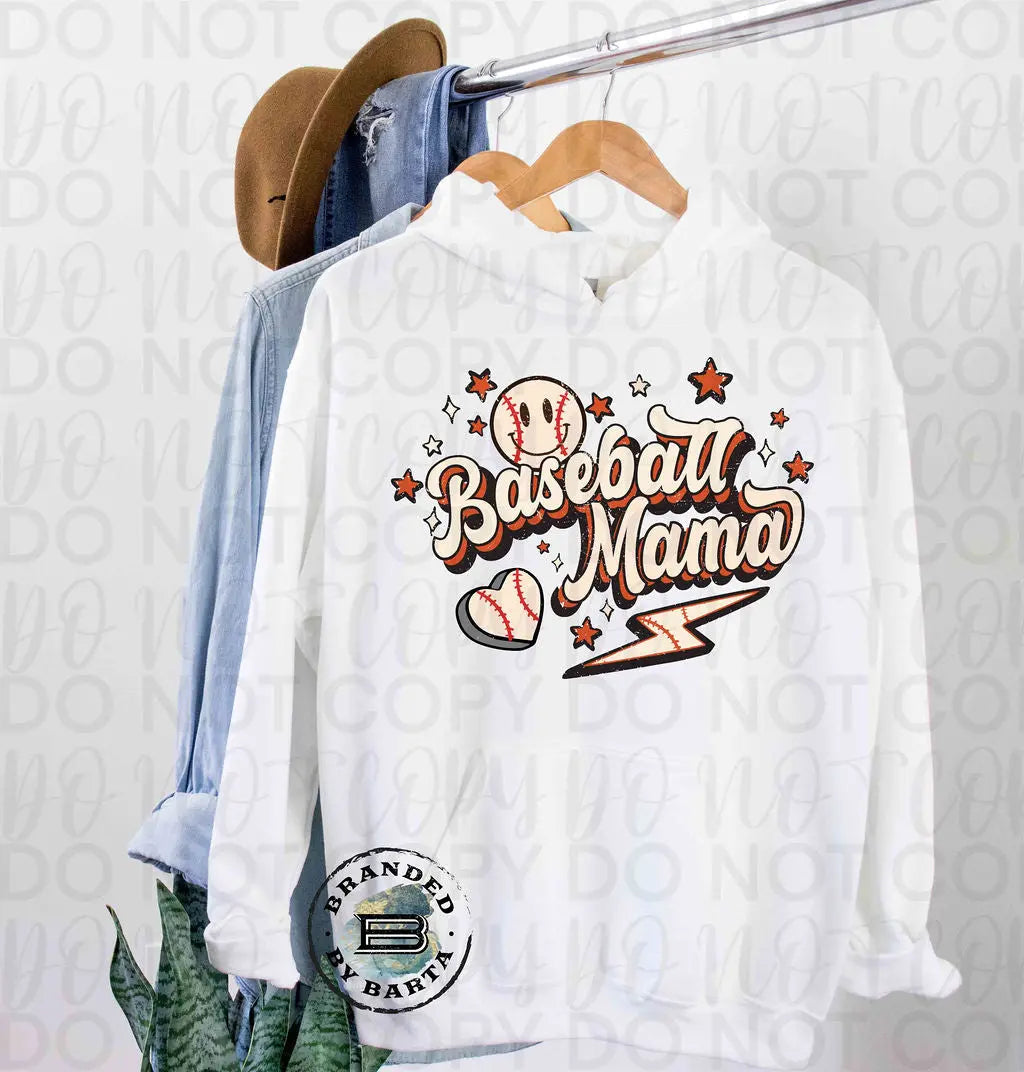 Baseball Mama Stars - Branded By Barta