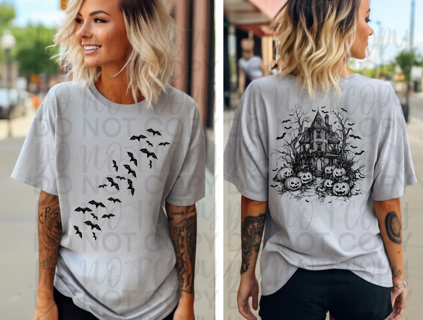 Bat And Spooky House - Branded By Barta