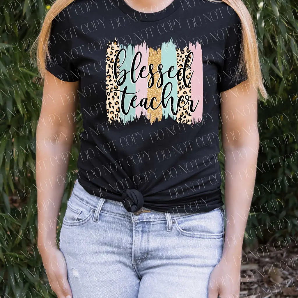 Blessed Teacher - Branded By Barta