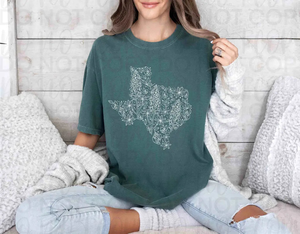 Texas Bluebonnets - Branded By Barta