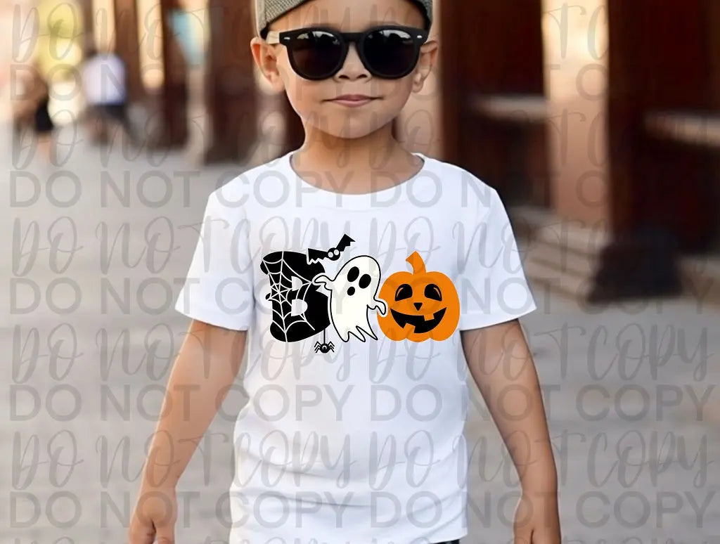 Boo With Pumpkin - Branded By Barta