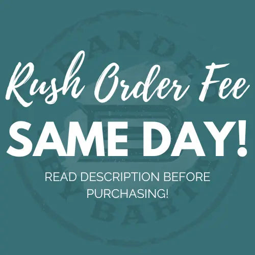 RUSH ORDER FEE - DTF TRANSFERS - Branded By Barta