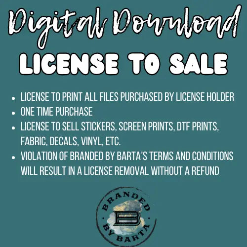 Design License - Branded By Barta