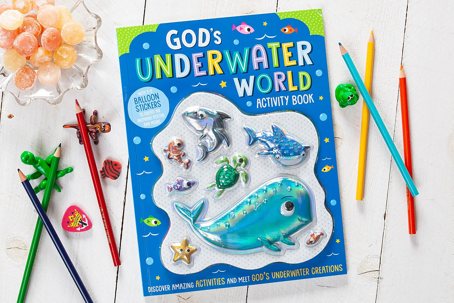 God’s Underwater World Activity Book (Easter Basket Ideas) - Branded By Barta