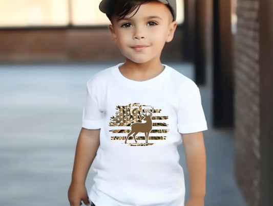 Camo Deer Flag brandedbybarta