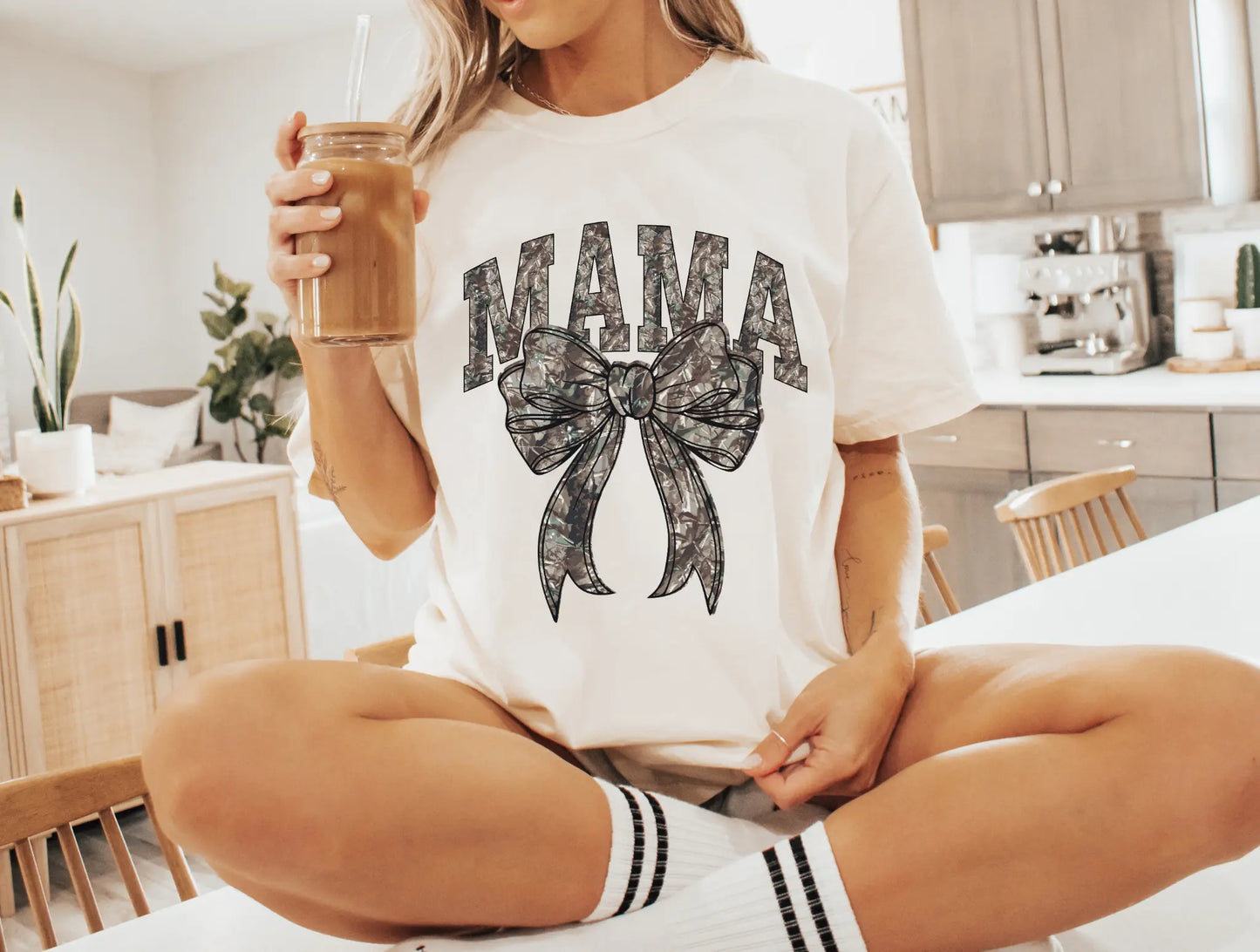 Camo Mama With Bow - Branded By Barta