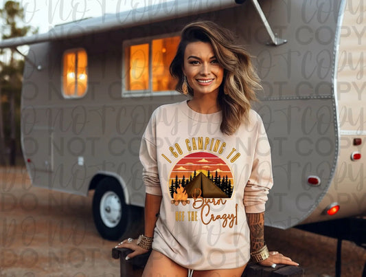 Burn off crazy camping - Branded By Barta