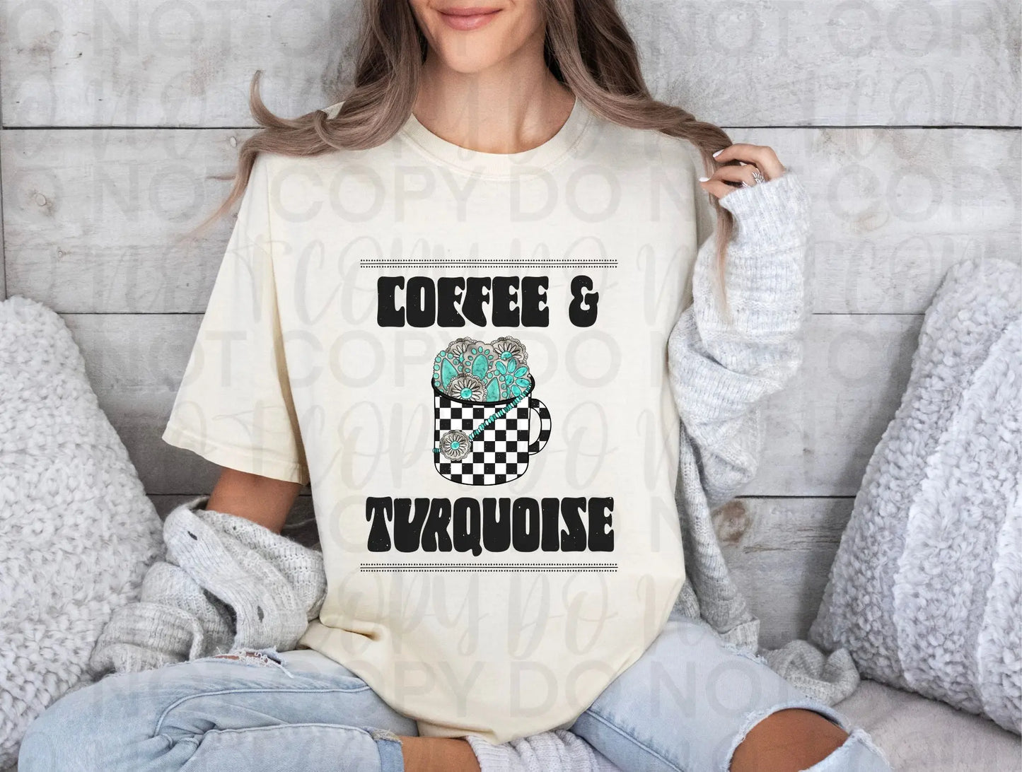 Coffee & Turquoise - Branded By Barta