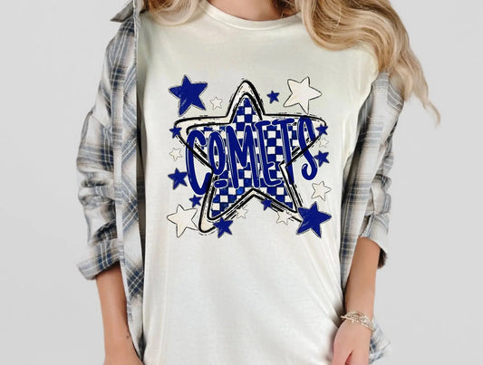 Comets star tee - Branded By Barta