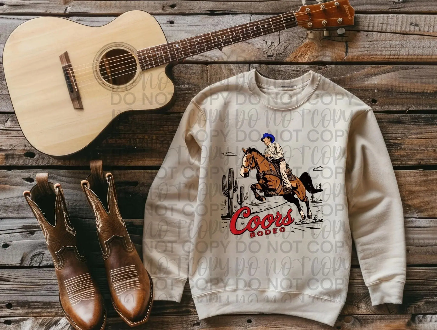 Coors cowboy horse - Branded By Barta
