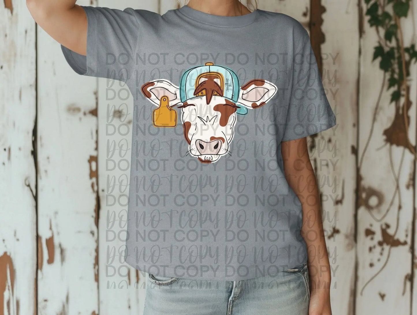 Cow with hat - Branded By Barta