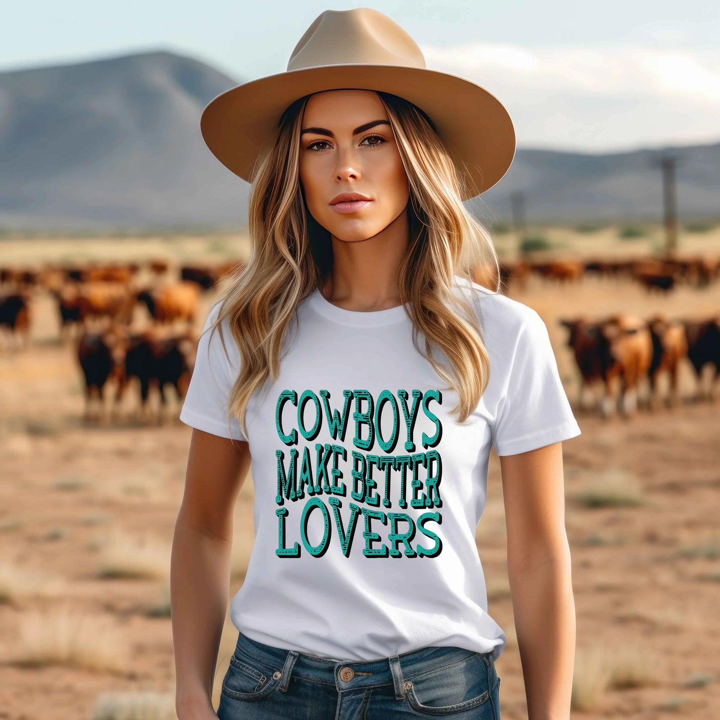Cowboys Make Better Lovers DTF - Branded By Barta