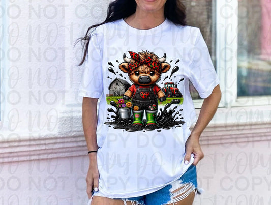 Cow puddle farm girl - Branded By Barta