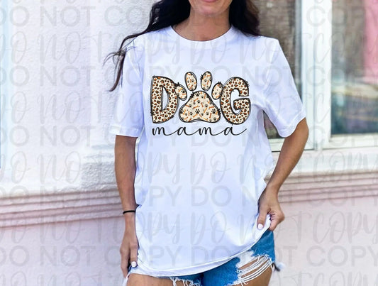 Dog mom leopard - Branded By Barta