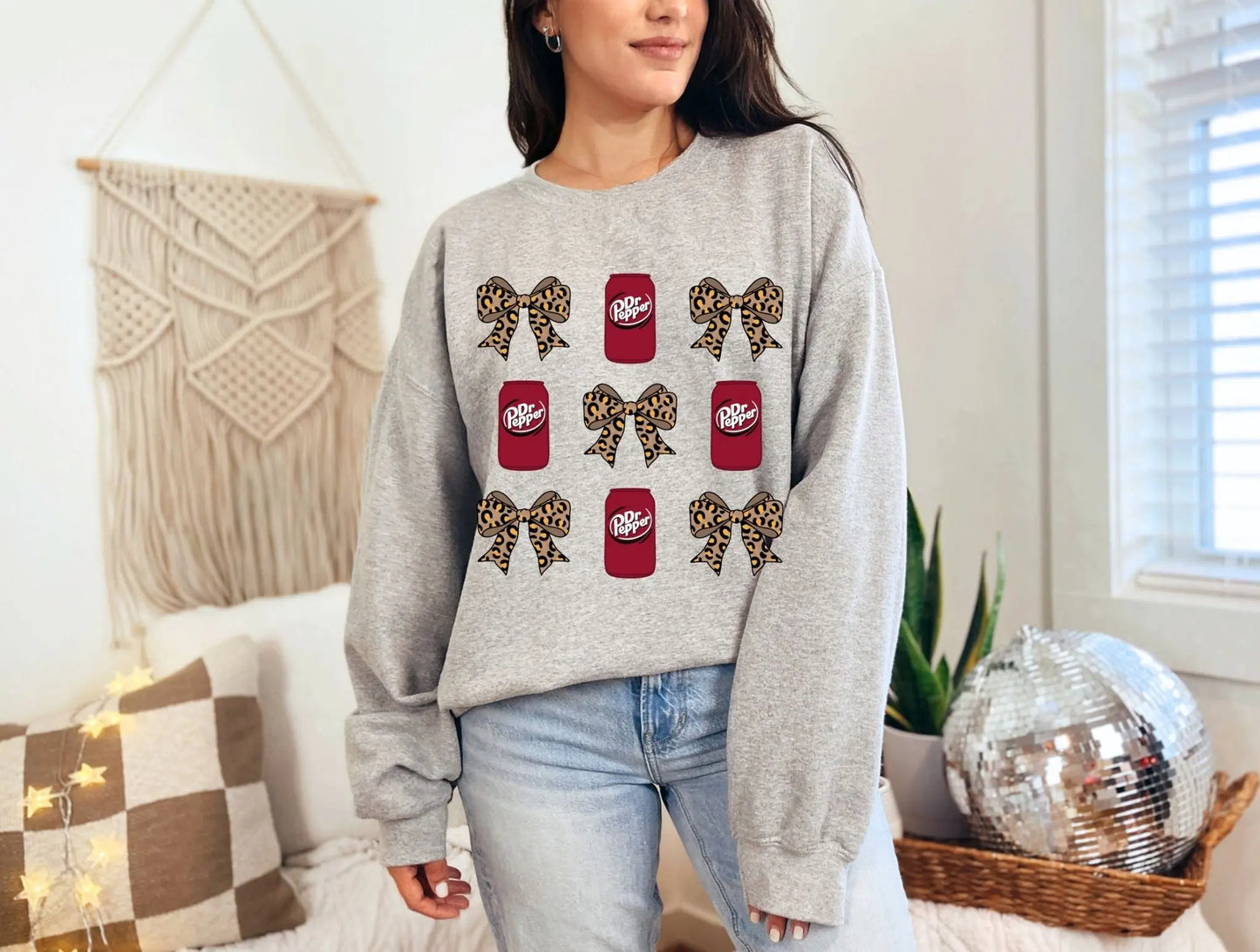 Dr Pepper with leopard bow collage - Branded By Barta