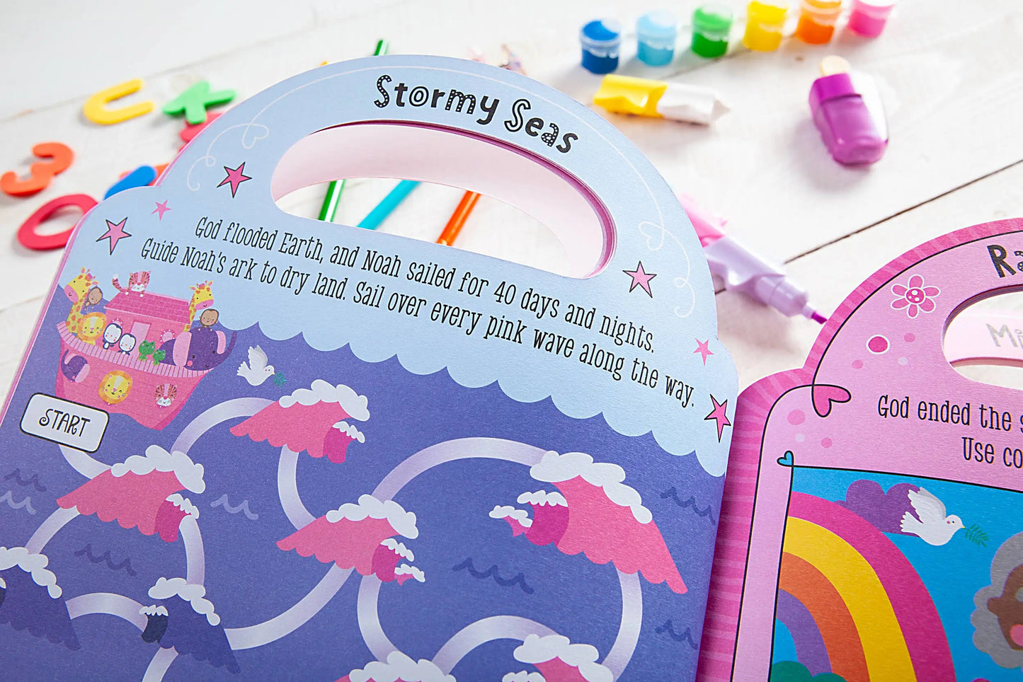 My Pretty Pink Bible Activity Book (Easter Basket Ideas) - Branded By Barta