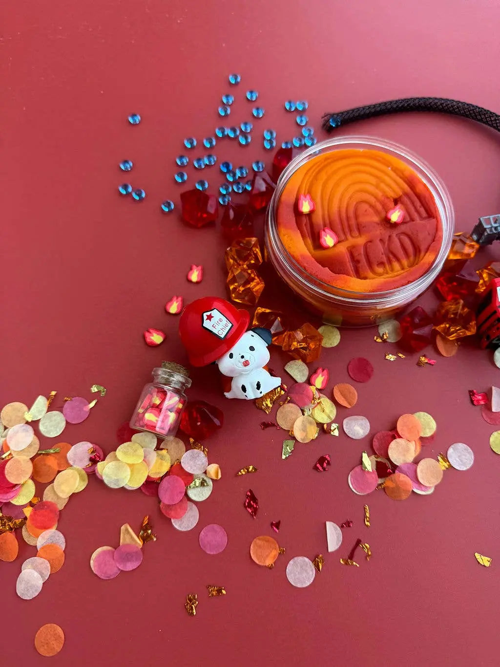 Fire Station KidDough Play Kit Earth Grown KidDoughs (KidDoughs by EGKD)