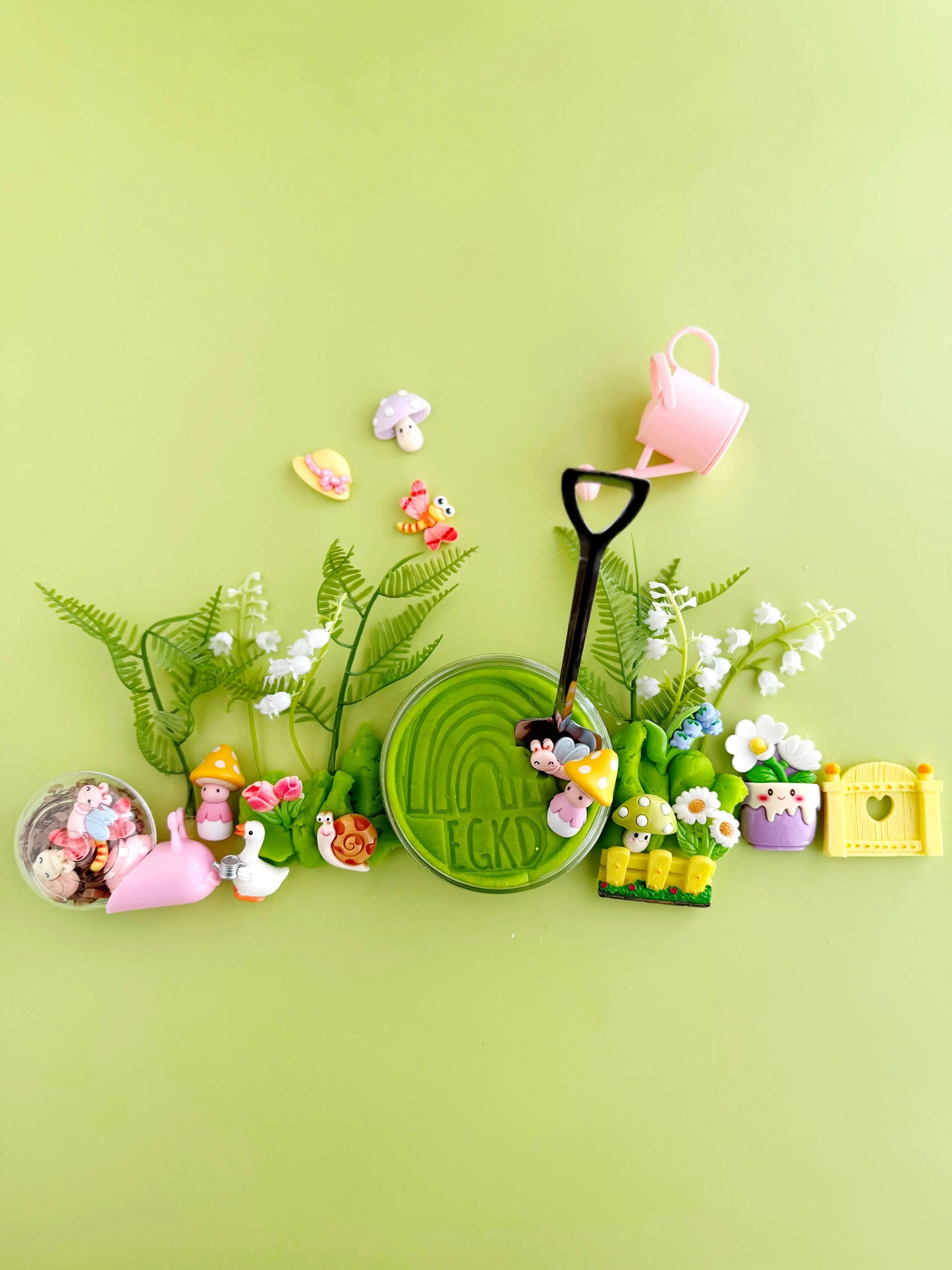 Garden KidDough Play Kit Earth Grown KidDoughs (KidDoughs by EGKD)