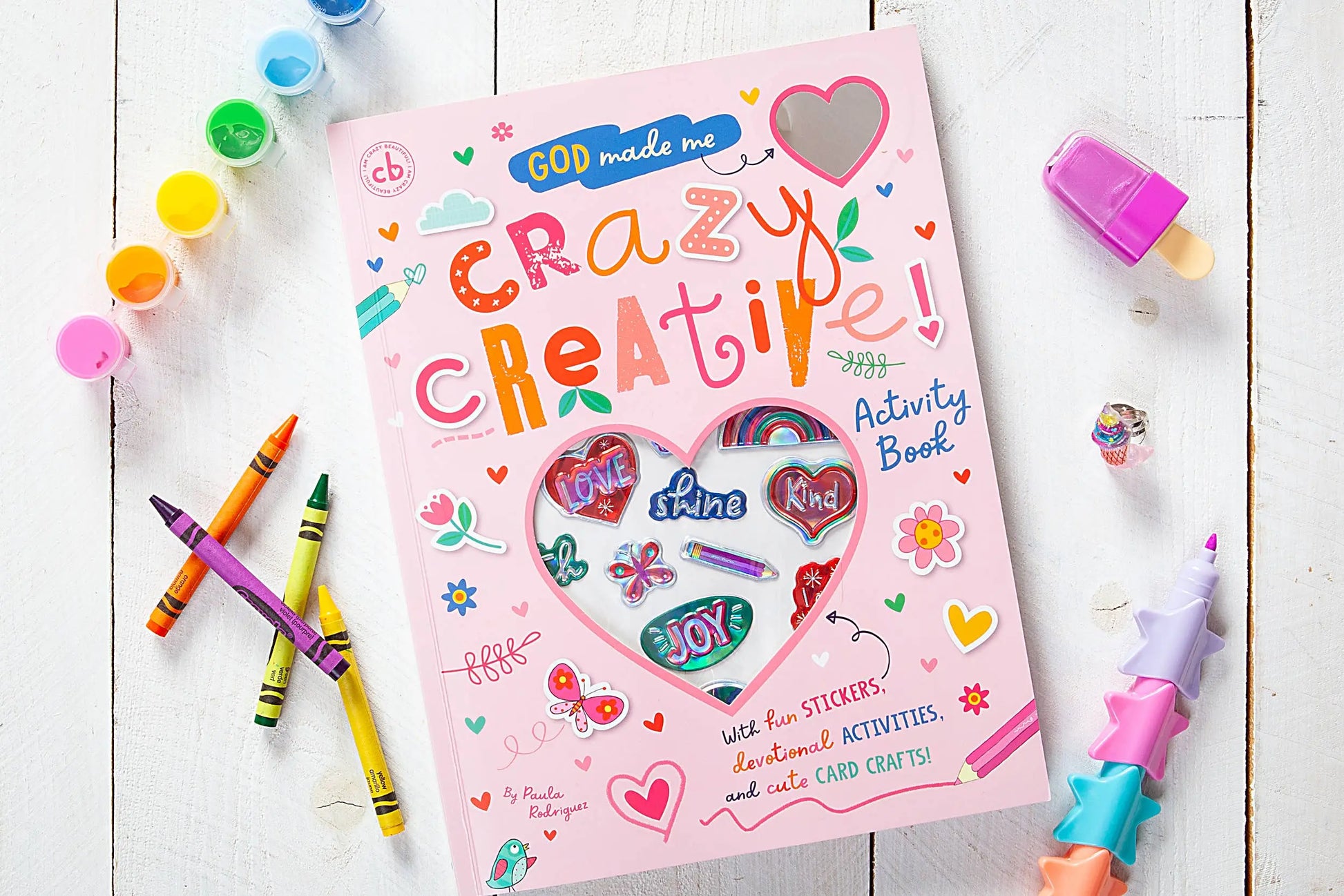 God Made Me Crazy Creative (Easter Basket Idea for Girls) - Branded By Barta