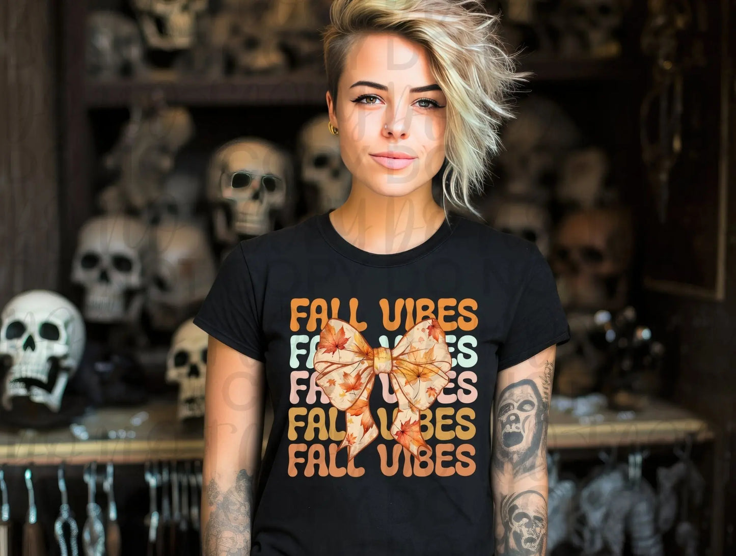 Fall Vibes with bow - Branded By Barta