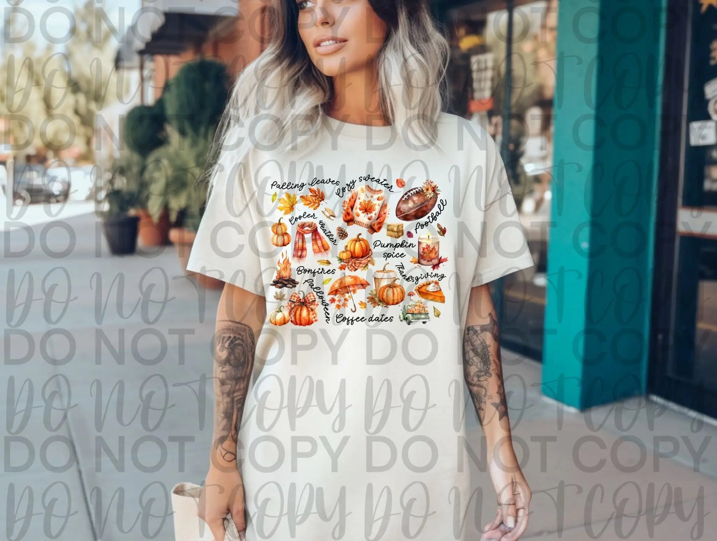 Fall collage cozy sweater - Branded By Barta