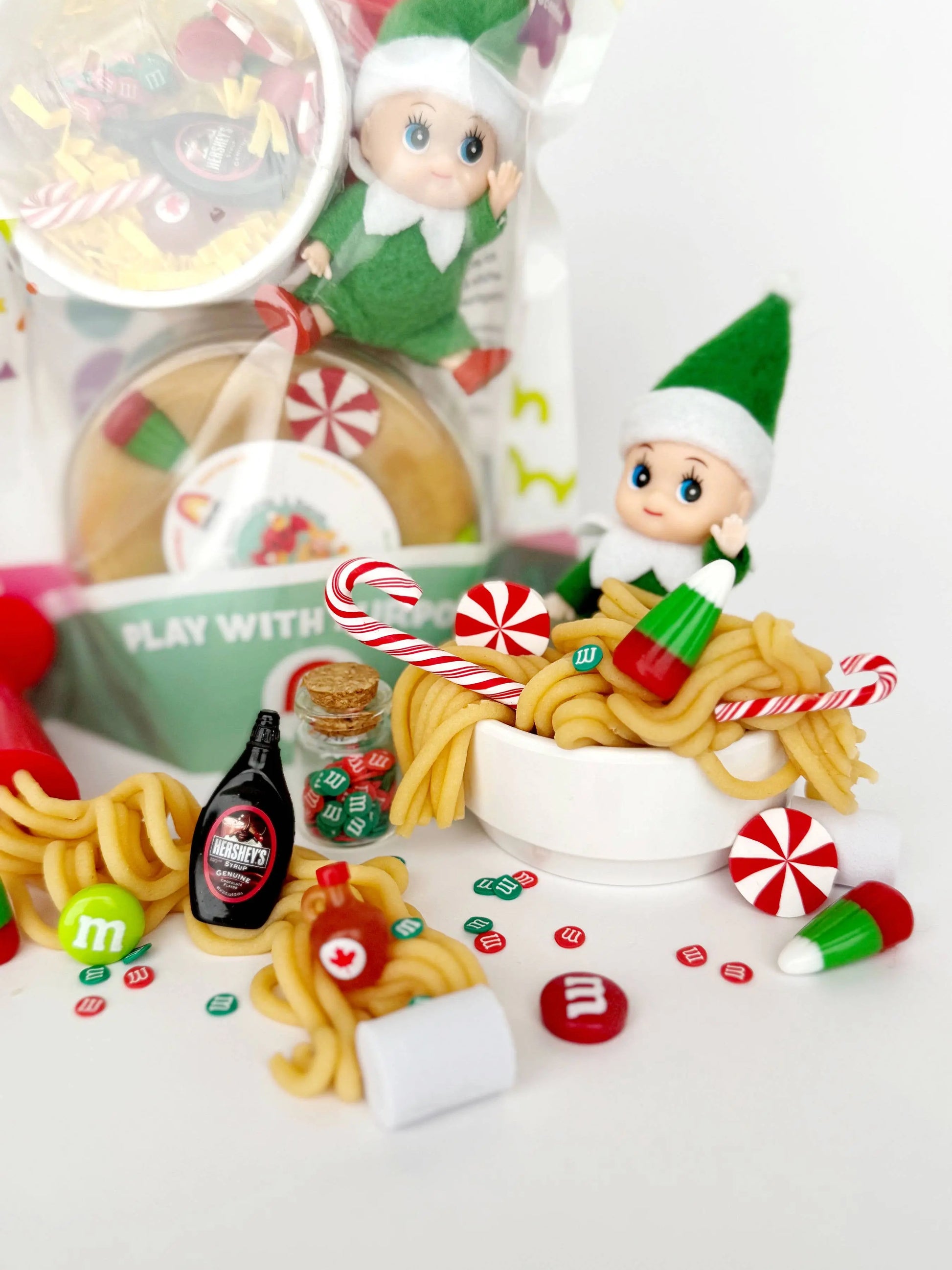 Elf Breakfast KidDough Play Kit Earth Grown KidDoughs (KidDoughs by EGKD)