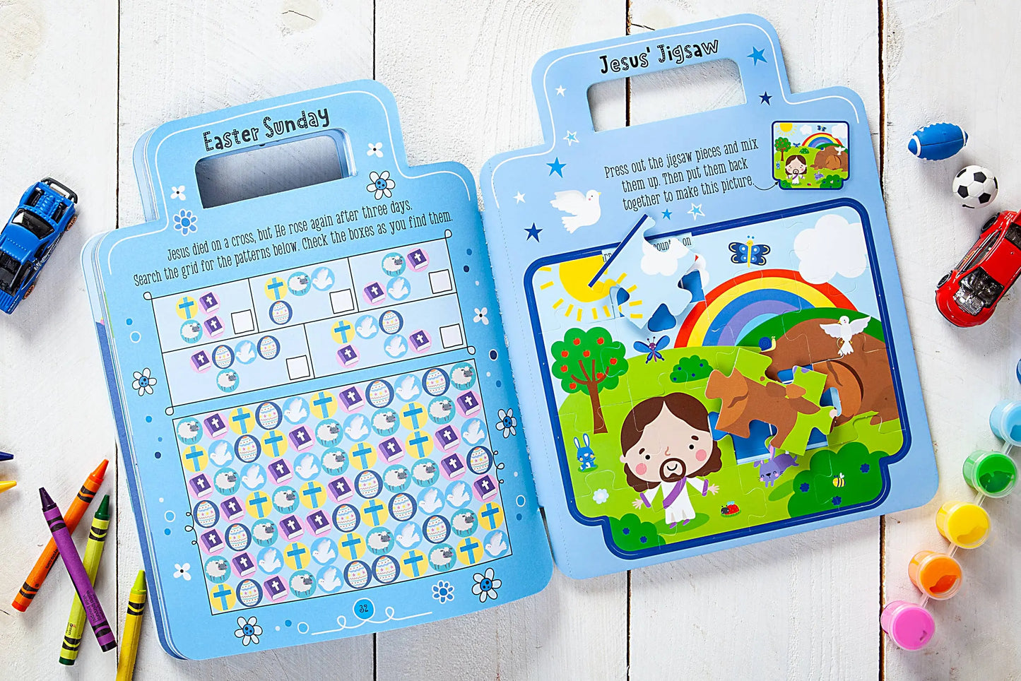 My Bible Backpack Activity Book (Easter Basket Ideas) - Branded By Barta