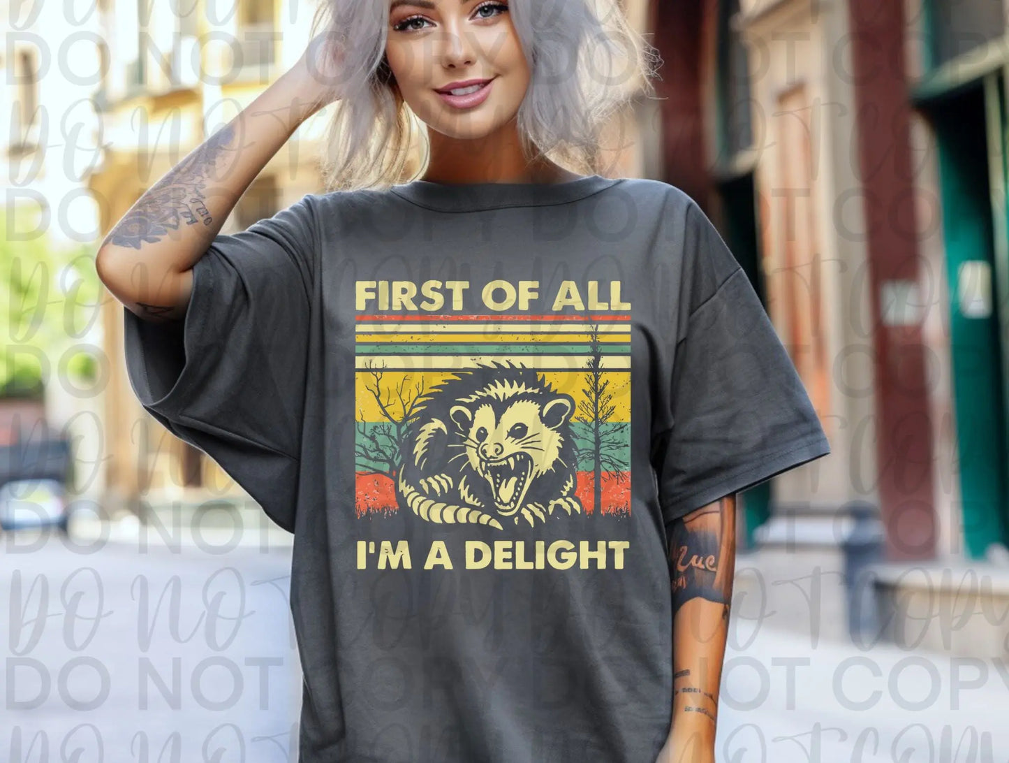 First of all i'm a delight - Branded By Barta