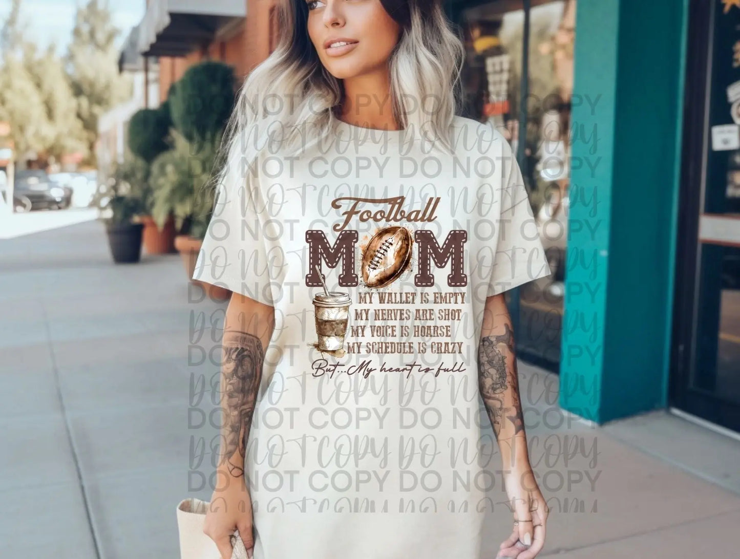 Football mom wallet empty - Branded By Barta