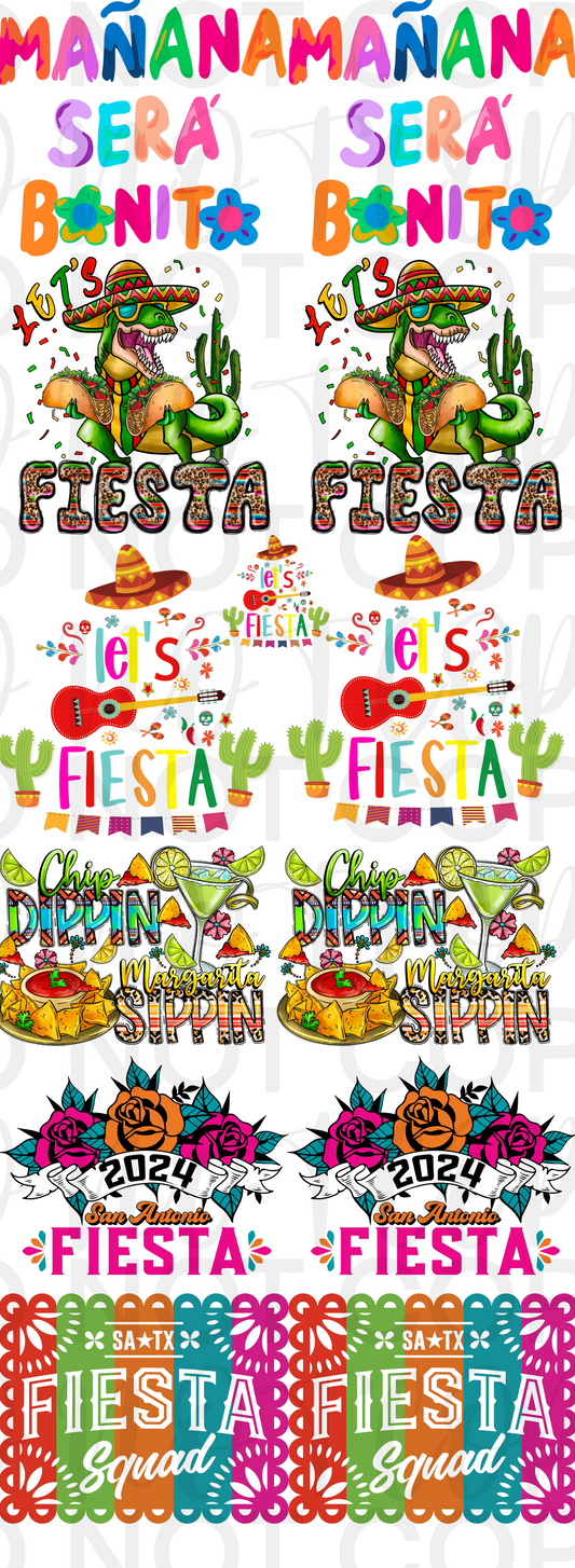 Fiesta Pre Made Gang Sheet